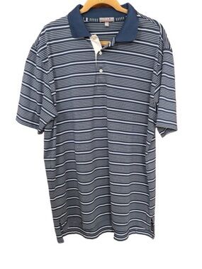 Peter Millar Summer Comfort Short Sleeve Golf Polo Short Size L
